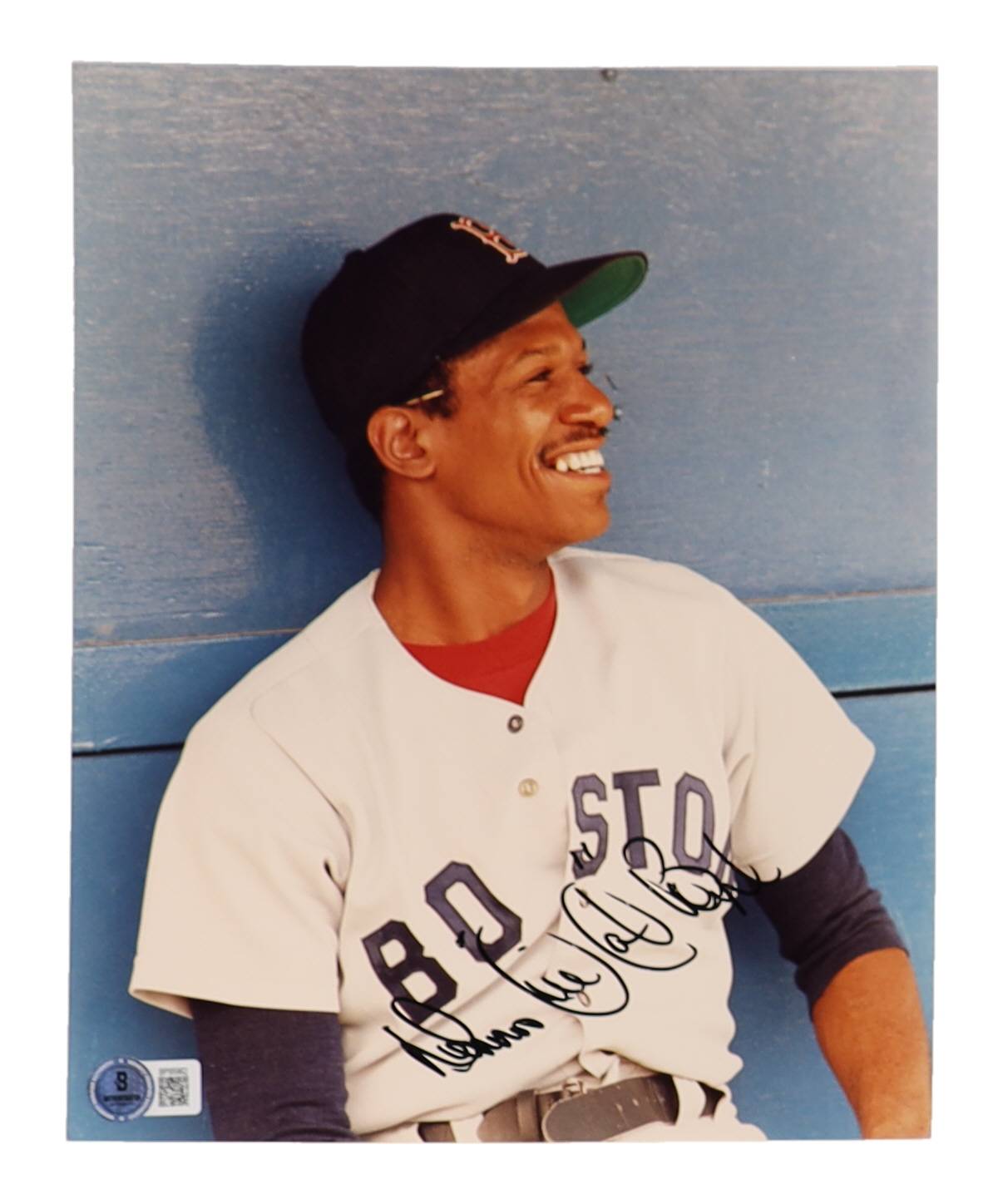 Dennis "Oil Can" Boyd Signed Red Sox 8x10 Photo (Beckett) at PristineAuction.com Dennis "Oil Can" Boyd Signed Red Sox 8x10 Photo (Beckett) at PristineAuction.com