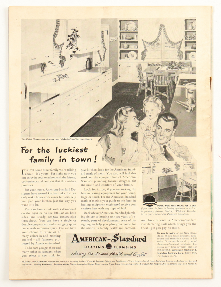 1946 Steelers vs. Redskins Forbes Field Official Game Program at PristineAuction.com 1946 Steelers vs. Redskins Forbes Field Official Game Program at PristineAuction.com