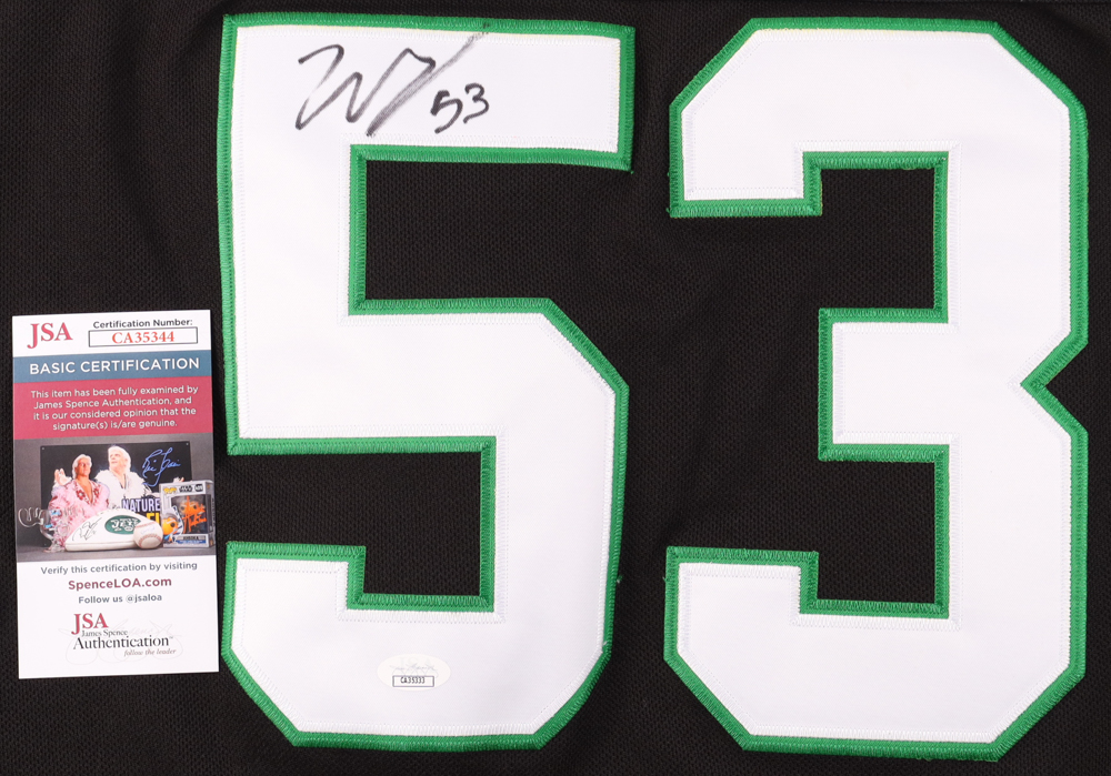 Wyatt Johnston Signed Jersey (JSA) at PristineAuction.com Wyatt Johnston Signed Jersey (JSA) at PristineAuction.com