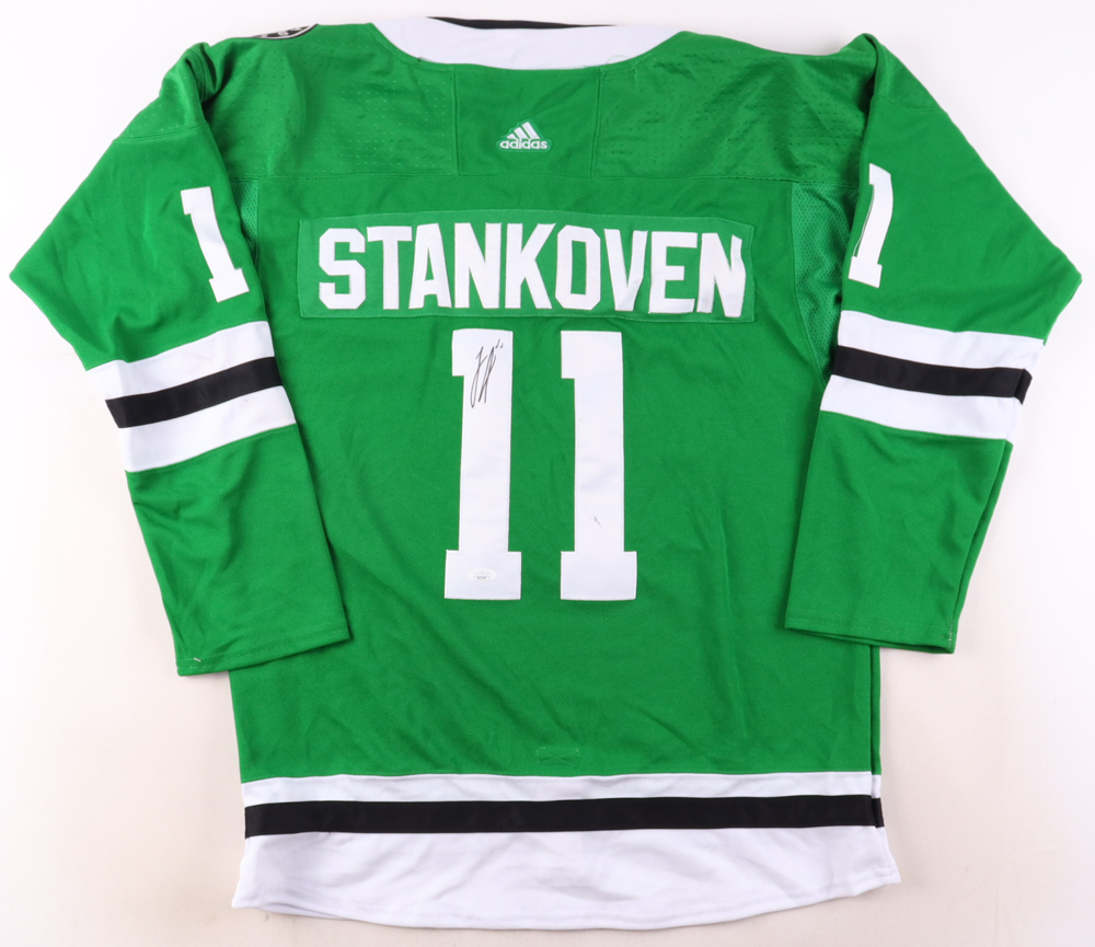 Logan Stankoven Signed Jersey (JSA) at PristineAuction.com Logan Stankoven Signed Jersey (JSA) at PristineAuction.com