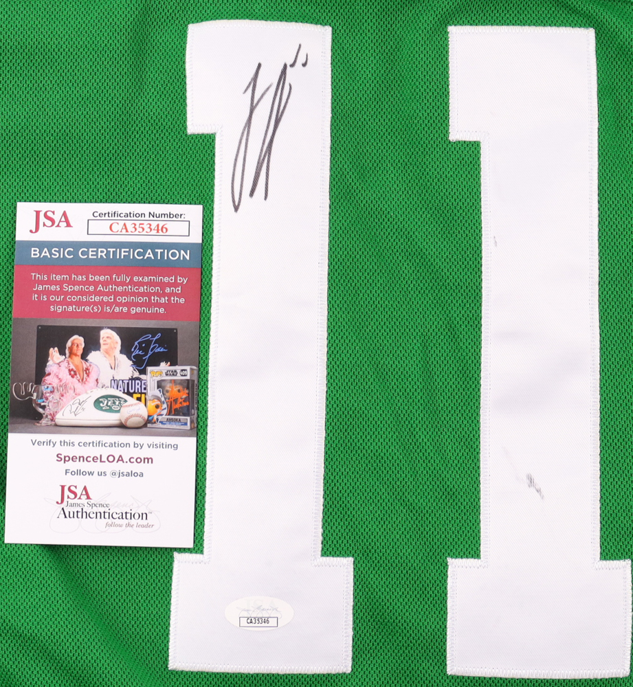 Logan Stankoven Signed Jersey (JSA) at PristineAuction.com Logan Stankoven Signed Jersey (JSA) at PristineAuction.com