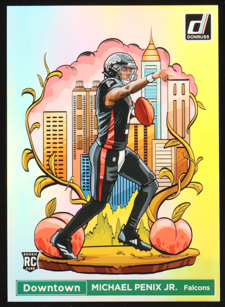 Michael Penix Jr. 2024 Donruss Downtown! Oversize #14 RC at PristineAuction.com Michael Penix Jr. 2024 Donruss Downtown! Oversize #14 RC at PristineAuction.com