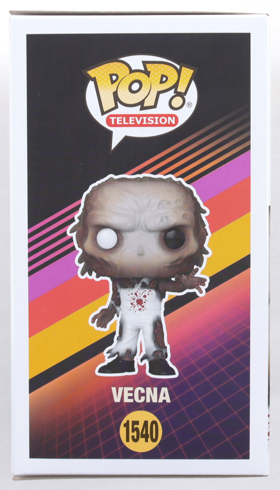 Jamie Campbell Bower Signed "Stranger Things" #1540 Vecna Funko Pop! Vinyl Figure (PSA) at PristineAuction.com Jamie Campbell Bower Signed "Stranger Things" #1540 Vecna Funko Pop! Vinyl Figure (PSA) at PristineAuction.com