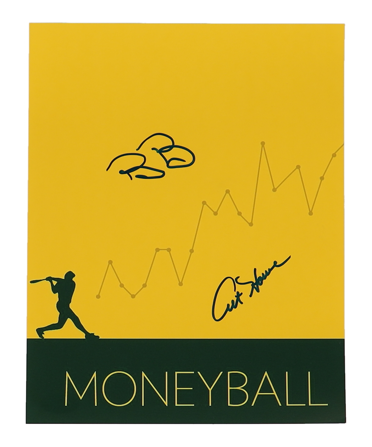 Billy Beane & Art Howe Signed "Moneyball" 8x10 Photo (JSA) at PristineAuction.com Billy Beane & Art Howe Signed "Moneyball" 8x10 Photo (JSA) at PristineAuction.com