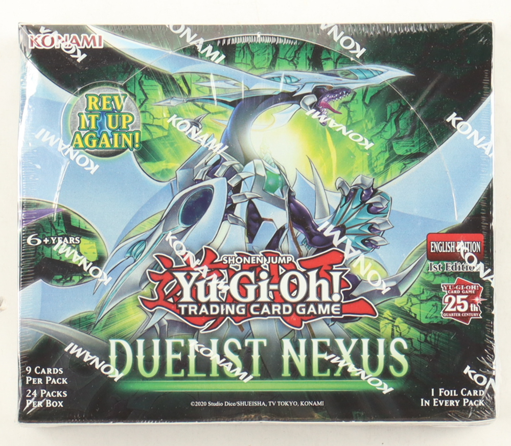 Yu-Gi-Oh! TCG Duelist Nexus 1st Edition Booster Box with (24) Packs at PristineAuction.com Yu-Gi-Oh! TCG Duelist Nexus 1st Edition Booster Box with (24) Packs at PristineAuction.com