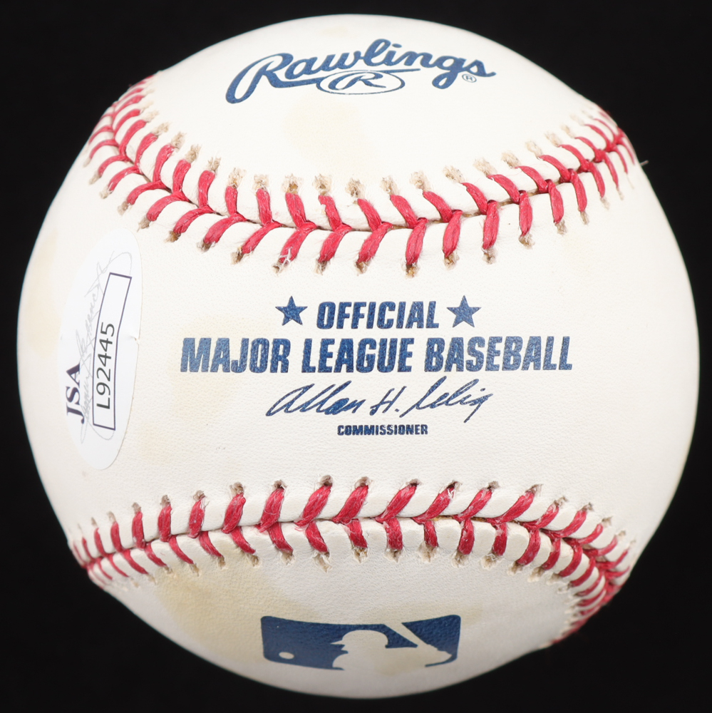 Ralph Kiner Signed OML Baseball Inscribed "HOF '75" (JSA) at PristineAuction.com Ralph Kiner Signed OML Baseball Inscribed "HOF '75" (JSA) at PristineAuction.com