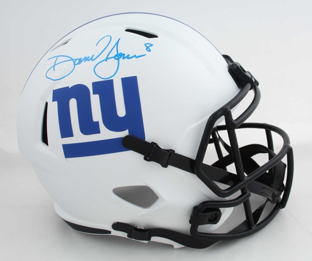 Daniel Jones Signed Giants Full-Size Lunar Eclipse Alternate Speed Helmet (Fanatics) at PristineAuction.com Daniel Jones Signed Giants Full-Size Lunar Eclipse Alternate Speed Helmet (Fanatics) at PristineAuction.com