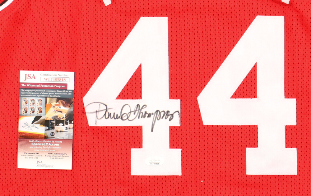 David Thompson Signed Jersey (JSA) at PristineAuction.com David Thompson Signed Jersey (JSA) at PristineAuction.com