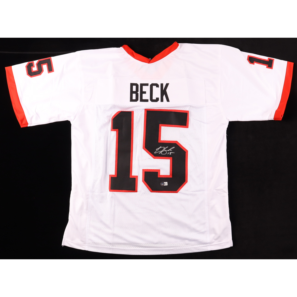 Carson Beck Signed Jersey (Beckett) at PristineAuction.com