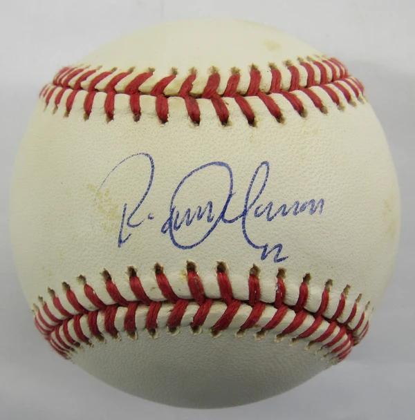 Roberto Alomar Signed 1993 World Series Logo Baseball (JSA) at PristineAuction.com Roberto Alomar Signed 1993 World Series Logo Baseball (JSA) at PristineAuction.com