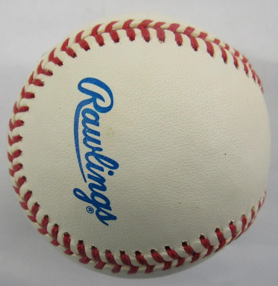 Roberto Alomar Signed 1993 World Series Logo Baseball (JSA) at PristineAuction.com Roberto Alomar Signed 1993 World Series Logo Baseball (JSA) at PristineAuction.com