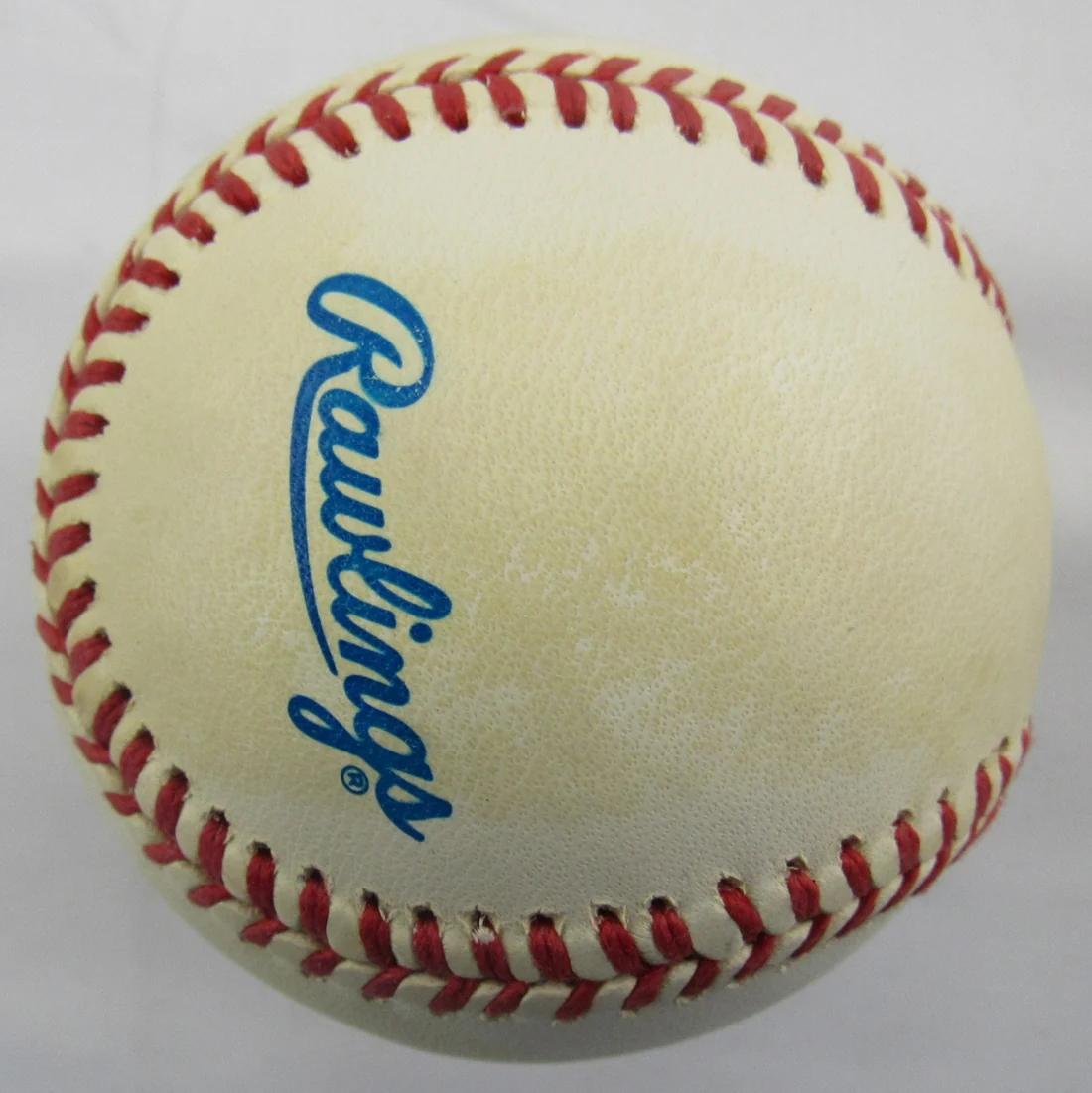 Lenny Dykstra Signed 1993 World Series Baseball (JSA) at PristineAuction.com Lenny Dykstra Signed 1993 World Series Baseball (JSA) at PristineAuction.com