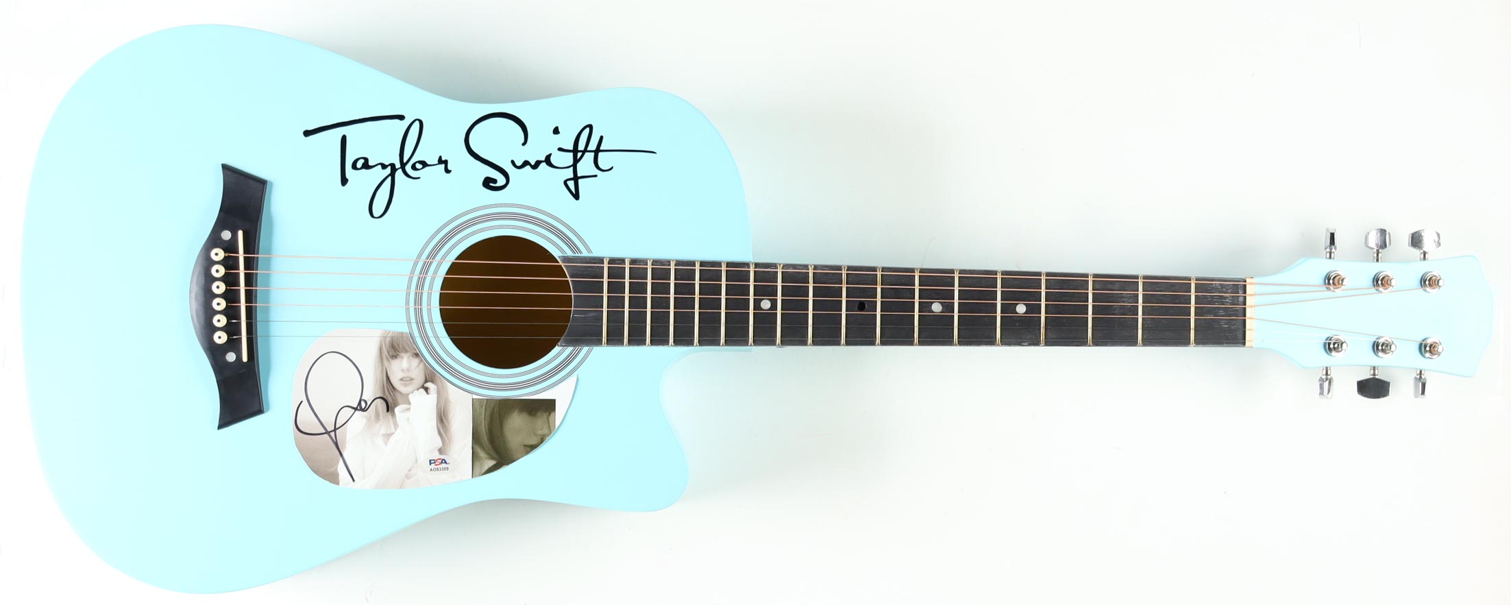Taylor Swift Signed 38" Acoustic Guitar (PSA) at PristineAuction.com Taylor Swift Signed 38" Acoustic Guitar (PSA) at PristineAuction.com