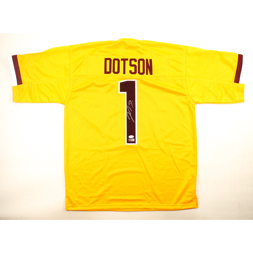 Jahan Dotson Signed Jersey (JSA & PIA) at PristineAuction.com