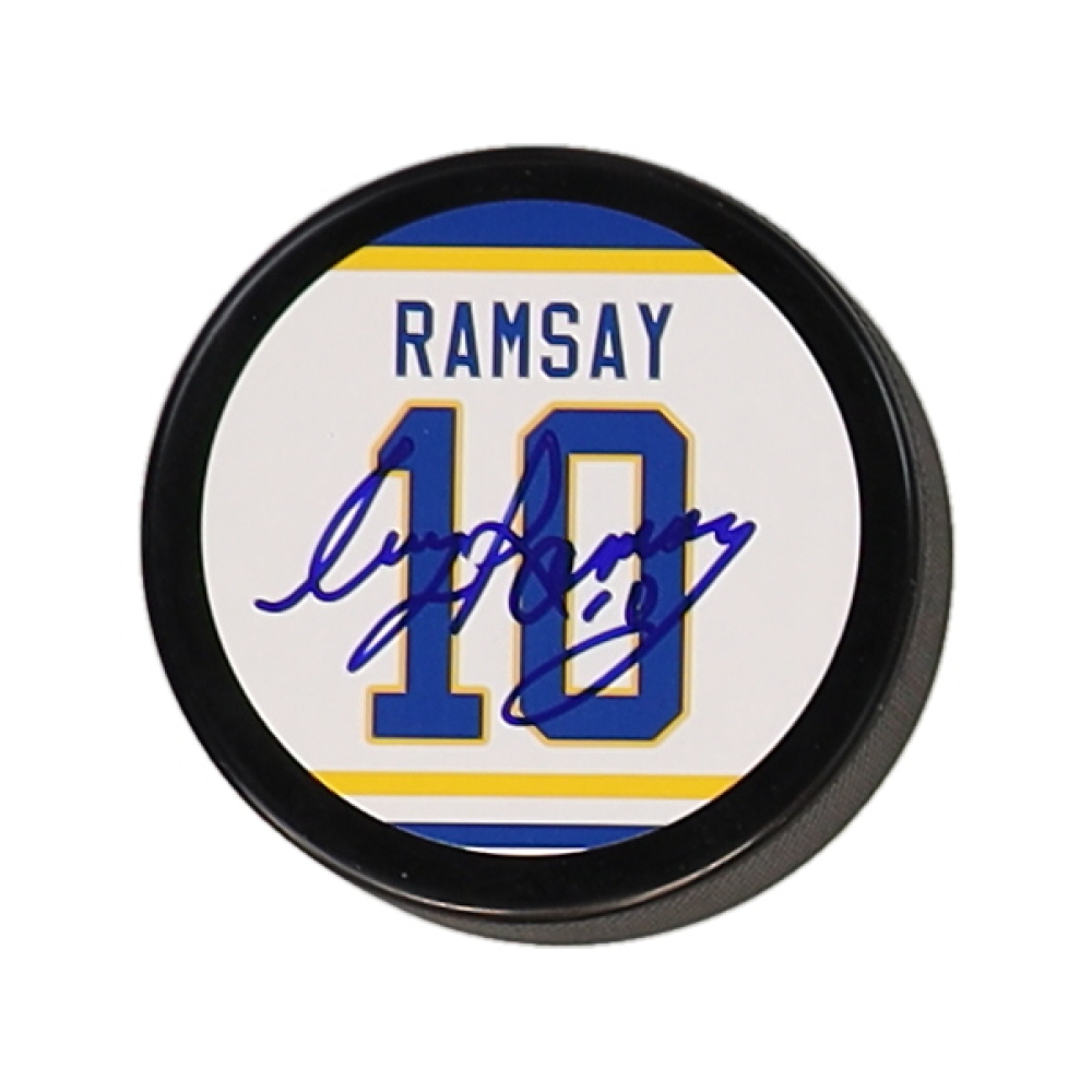 Craig Ramsay Signed Sabres Logo Hockey Puck (JSA) at PristineAuction.com Craig Ramsay Signed Sabres Logo Hockey Puck (JSA) at PristineAuction.com