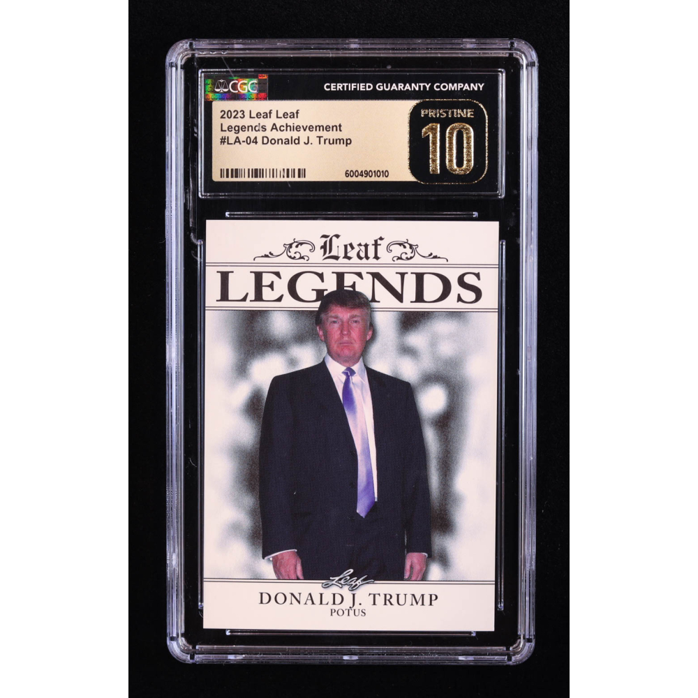 2022 Leaf Special release Rookie RC POTUS Donald Trump #RC-14