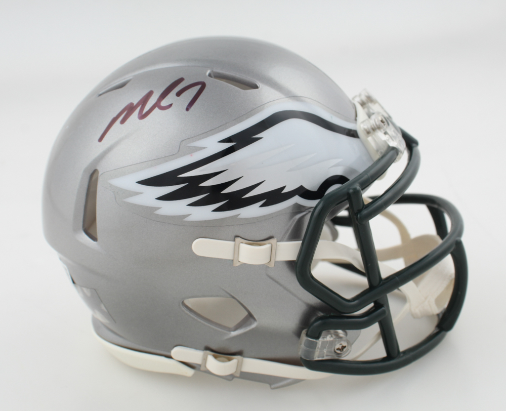 Michael Vick Signed Eagles Speed Mini Helmet (Beckett) at PristineAuction.com Michael Vick Signed Eagles Speed Mini Helmet (Beckett) at PristineAuction.com
