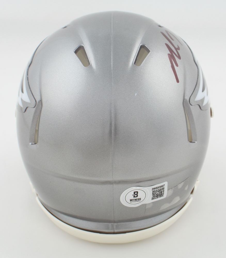 Michael Vick Signed Eagles Speed Mini Helmet (Beckett) at PristineAuction.com Michael Vick Signed Eagles Speed Mini Helmet (Beckett) at PristineAuction.com