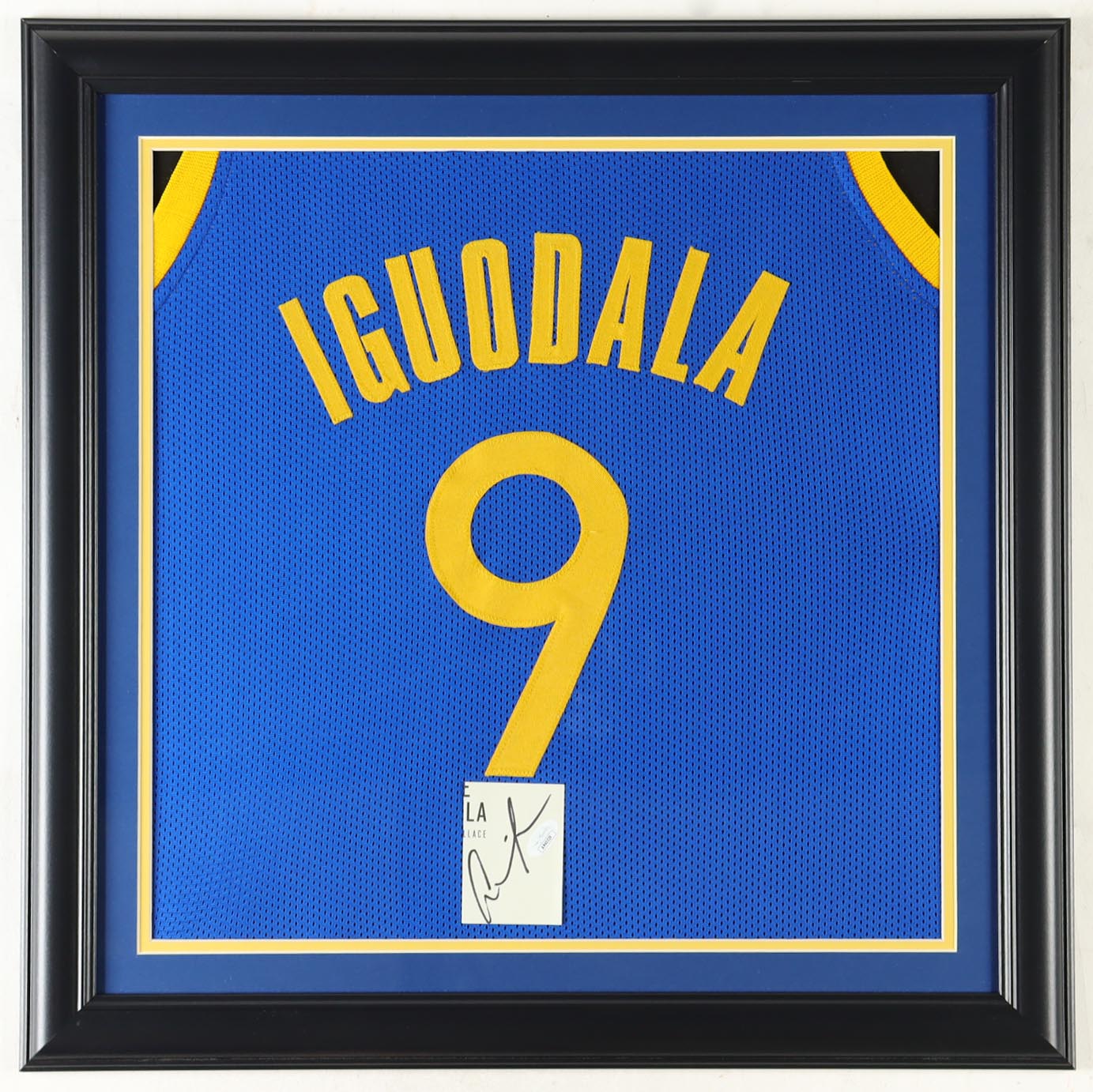 Andre Iguodala Signed Custom Framed Cut Display With Jersey (JSA) at PristineAuction.com Andre Iguodala Signed Custom Framed Cut Display With Jersey (JSA) at PristineAuction.com