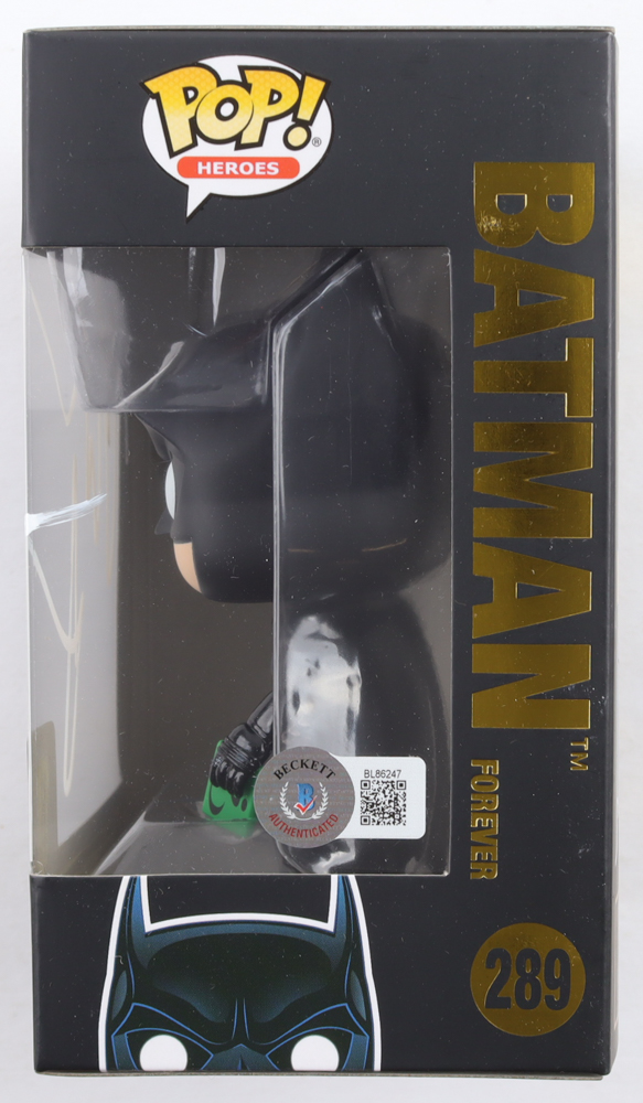 Christian Bale Signed "Batman" #289 Batman Funko Pop! Vinyl Figure (Beckett) at PristineAuction.com Christian Bale Signed "Batman" #289 Batman Funko Pop! Vinyl Figure (Beckett) at PristineAuction.com