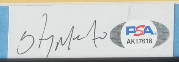 Carmelo Anthony Signed Custom Framed Cut Display With Jersey (PSA) at PristineAuction.com Carmelo Anthony Signed Custom Framed Cut Display With Jersey (PSA) at PristineAuction.com