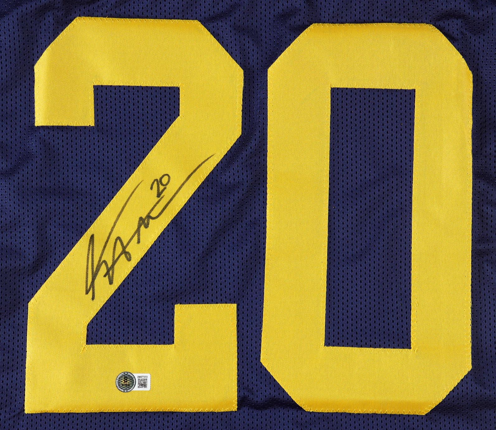 Kalel Mullings Signed Jersey (Beckett) at PristineAuction.com Kalel Mullings Signed Jersey (Beckett) at PristineAuction.com