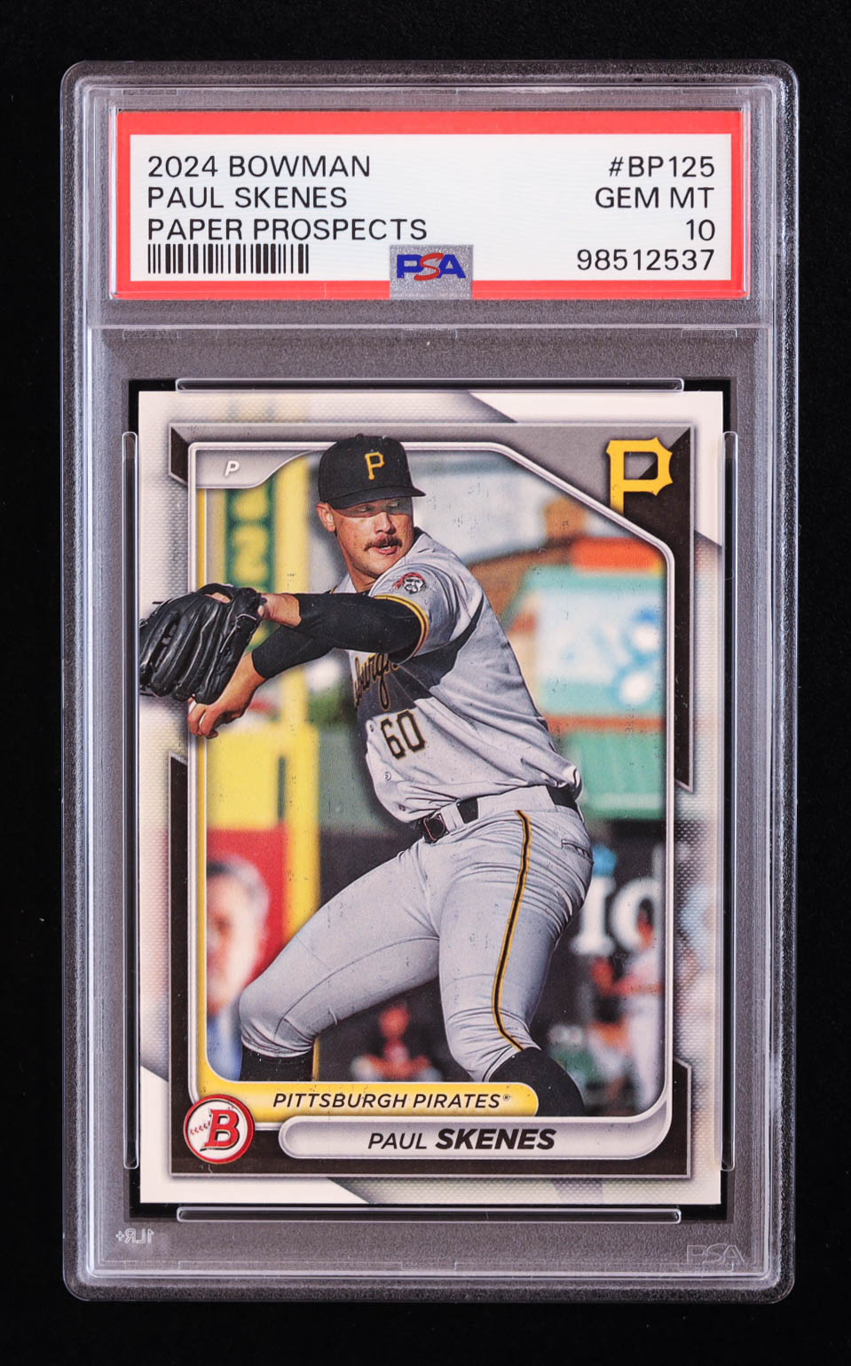 Paul Skenes 2024 Bowman Chrome Prospects #BCP125 RC (PSA 10) at PristineAuction.com Paul Skenes 2024 Bowman Chrome Prospects #BCP125 RC (PSA 10) at PristineAuction.com