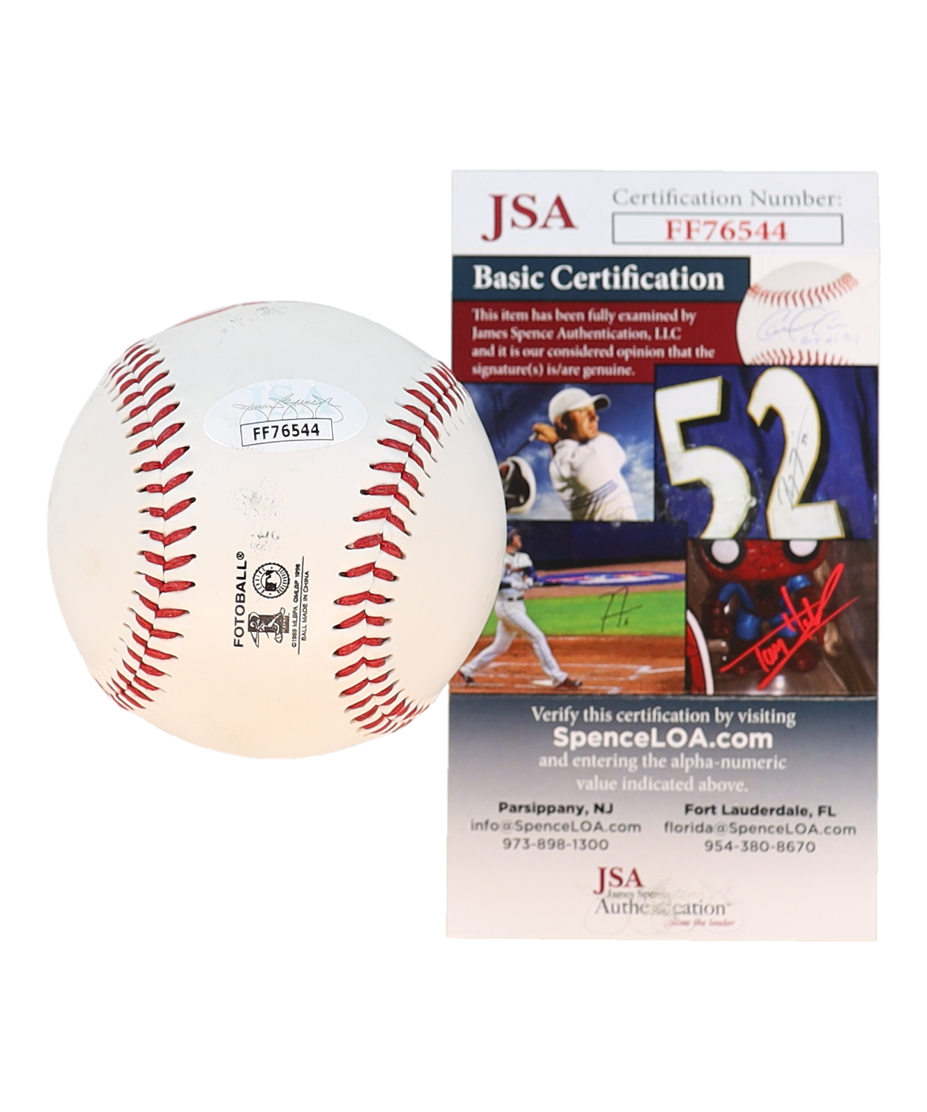 Cal Ripken Jr. Signed Commemorative Fotoball Portrait Baseball (JSA) at PristineAuction.com Cal Ripken Jr. Signed Commemorative Fotoball Portrait Baseball (JSA) at PristineAuction.com