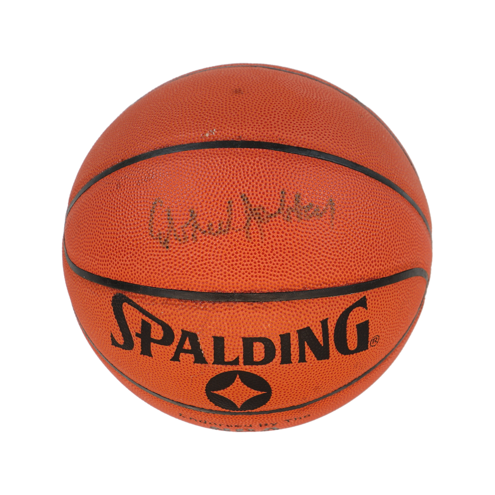 KAREEM ABDUL JABBAR signed basketball COA Hologram