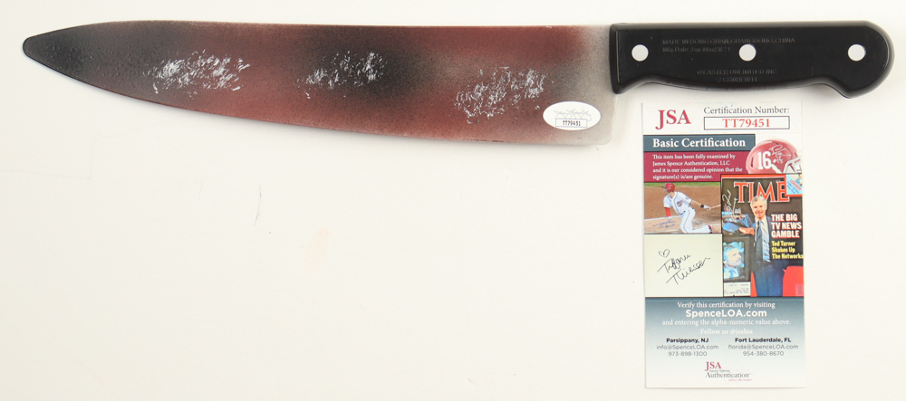 Nick Castle Signed "Halloween" Knife Inscribed "The Shape" (JSA) at PristineAuction.com Nick Castle Signed "Halloween" Knife Inscribed "The Shape" (JSA) at PristineAuction.com