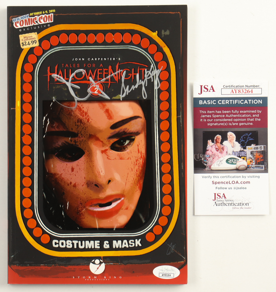 John Carpenter & Sandy King Signed "Tales For A Halloween Night Vol. 2" Paperback Book (JSA) at PristineAuction.com John Carpenter & Sandy King Signed "Tales For A Halloween Night Vol. 2" Paperback Book (JSA) at PristineAuction.com