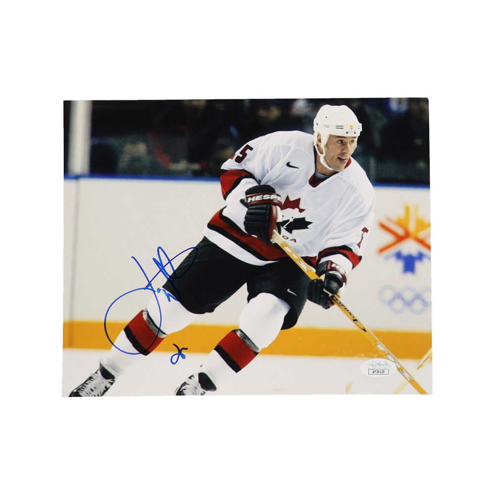 Joe Nieuwendyk Signed Team Canada 8x10 Photo (JSA) at PristineAuction.com