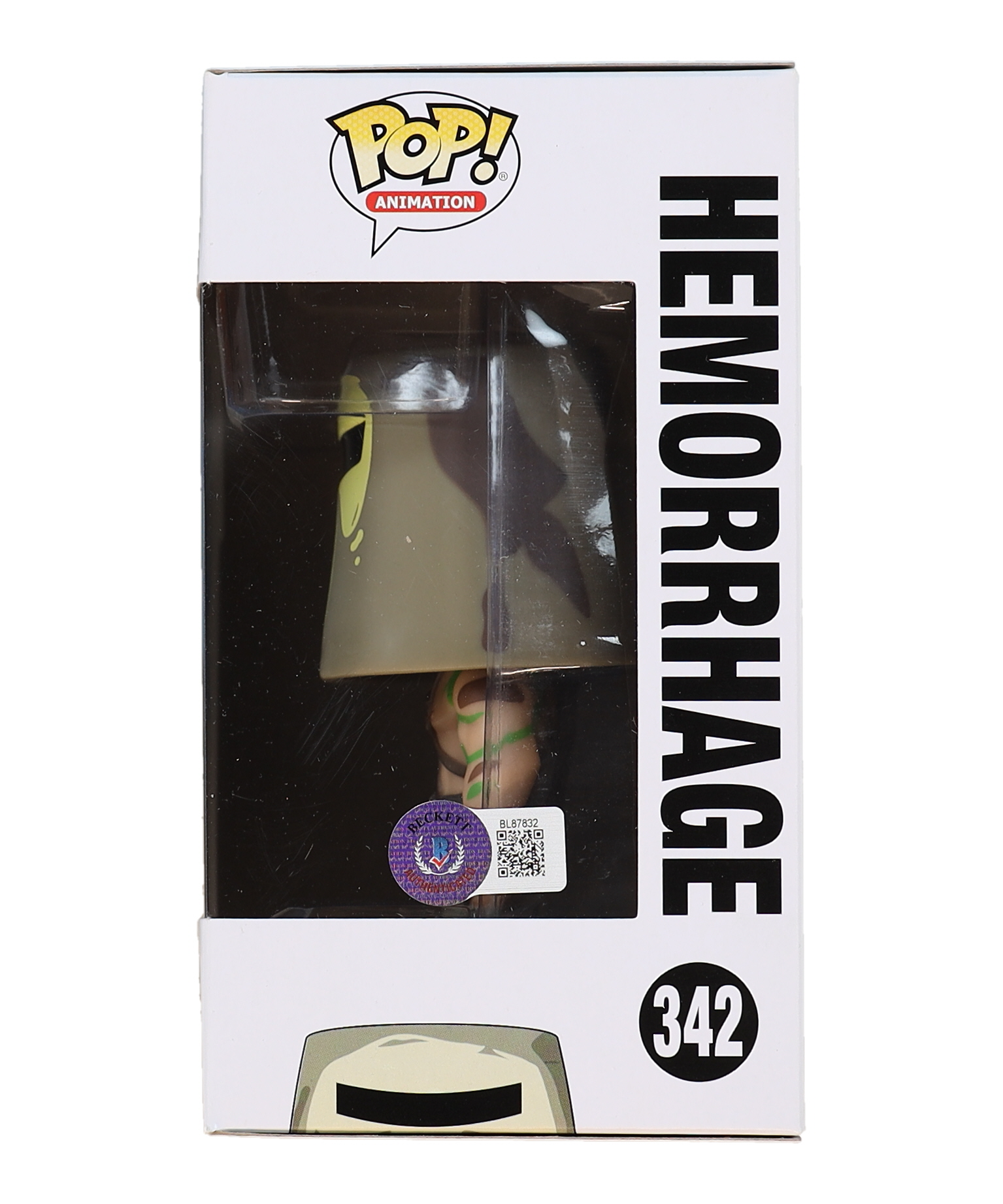 Joel McHale Signed "Rick and Morty" #342 Hemmorhage Funko Pop! Vinyl Figure (Beckett) at PristineAuction.com Joel McHale Signed "Rick and Morty" #342 Hemmorhage Funko Pop! Vinyl Figure (Beckett) at PristineAuction.com