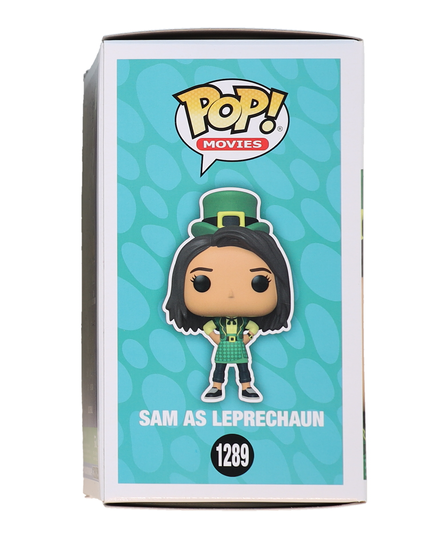 Eva Noblezada Signed "Luck" #1288 Sam as Leprechaun Funko Pop! Vinyl Figure (Beckett) at PristineAuction.com Eva Noblezada Signed "Luck" #1288 Sam as Leprechaun Funko Pop! Vinyl Figure (Beckett) at PristineAuction.com
