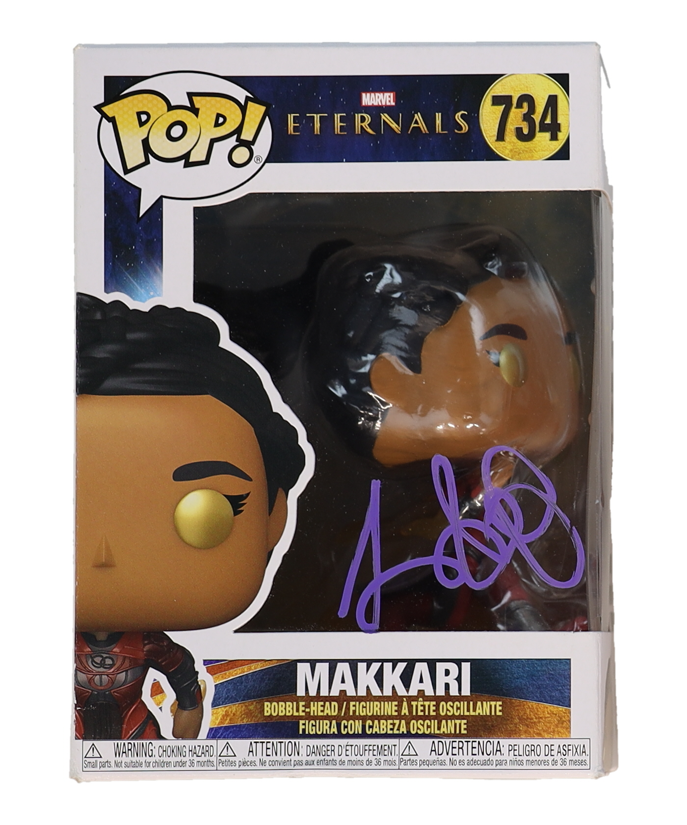 Lauren Ridloff Signed "Eternals" #734 Makkari Funko Pop! Vinyl Figure (PSA) at PristineAuction.com Lauren Ridloff Signed "Eternals" #734 Makkari Funko Pop! Vinyl Figure (PSA) at PristineAuction.com