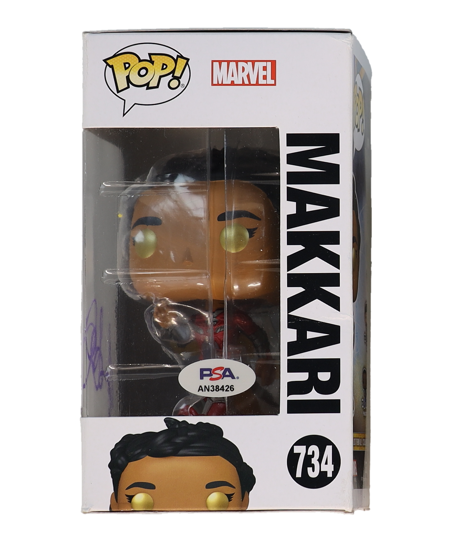 Lauren Ridloff Signed "Eternals" #734 Makkari Funko Pop! Vinyl Figure (PSA) at PristineAuction.com Lauren Ridloff Signed "Eternals" #734 Makkari Funko Pop! Vinyl Figure (PSA) at PristineAuction.com