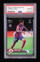 Lamine Yamal 2023-24 Topps Now UCL #9 RC (PSA 10) at PristineAuction.com
