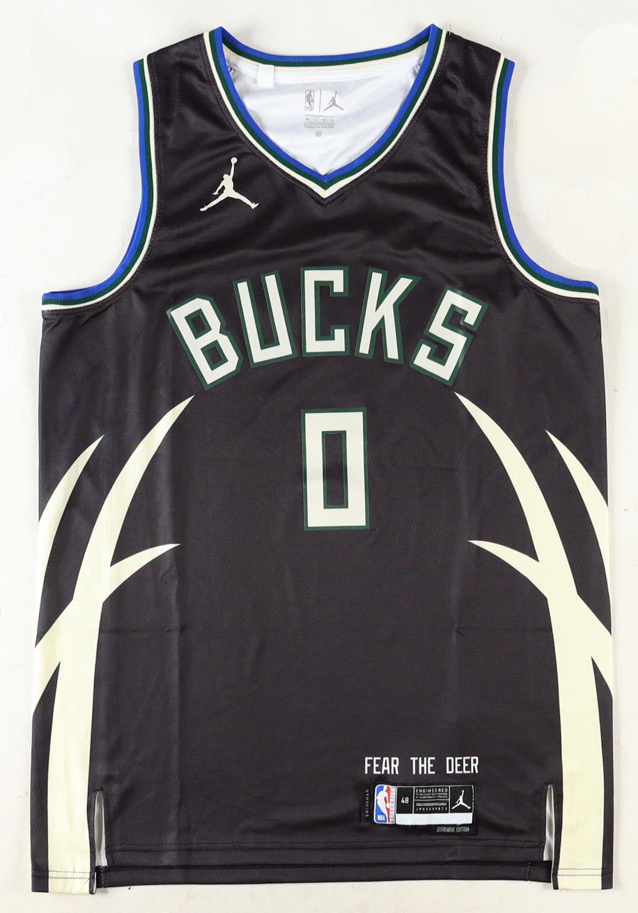 Damian Lillard Signed Bucks Jersey (PSA) at PristineAuction.com Damian Lillard Signed Bucks Jersey (PSA) at PristineAuction.com