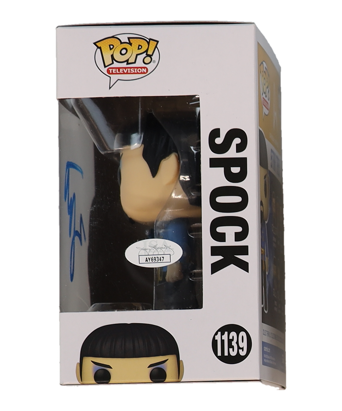 Zachary Quinto Signed "Star Trek: Original Series" #1139 Spock Funko Pop! Vinyl Figure (JSA) at PristineAuction.com Zachary Quinto Signed "Star Trek: Original Series" #1139 Spock Funko Pop! Vinyl Figure (JSA) at PristineAuction.com