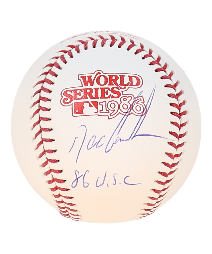 Dwight "Doc" Gooden Signed 1986 World Series Baseball Inscribed "86 W.S.C" (JSA) at PristineAuction.com Dwight "Doc" Gooden Signed 1986 World Series Baseball Inscribed "86 W.S.C" (JSA) at PristineAuction.com