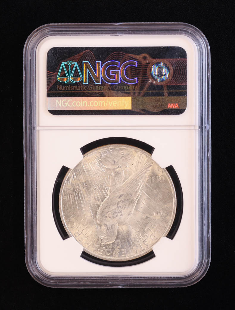 1922 Peace Silver Dollar (NGC MS63) at PristineAuction.com 1922 Peace Silver Dollar (NGC MS63) at PristineAuction.com