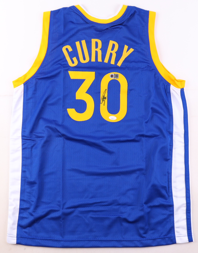 Stephen Curry Signed Jersey (JSA & SWAU) at PristineAuction.com Stephen Curry Signed Jersey (JSA & SWAU) at PristineAuction.com