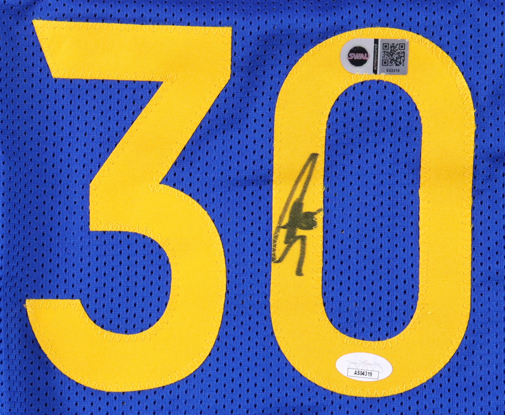 Stephen Curry Signed Jersey (JSA & SWAU) at PristineAuction.com Stephen Curry Signed Jersey (JSA & SWAU) at PristineAuction.com