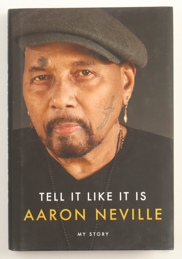 Aaron Neville Signed "Tell It Like It Is" Hardcover Book (JSA) at PristineAuction.com Aaron Neville Signed "Tell It Like It Is" Hardcover Book (JSA) at PristineAuction.com