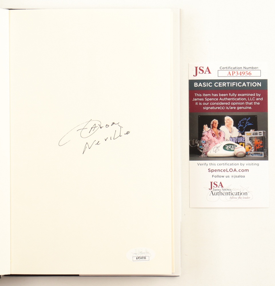Aaron Neville Signed "Tell It Like It Is" Hardcover Book (JSA) at PristineAuction.com Aaron Neville Signed "Tell It Like It Is" Hardcover Book (JSA) at PristineAuction.com