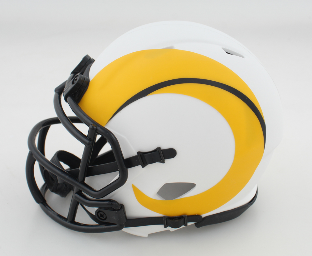 Van Jefferson Signed Rams Lunar Eclipse Alternate Speed Mini Helmet (Beckett) at PristineAuction.com Van Jefferson Signed Rams Lunar Eclipse Alternate Speed Mini Helmet (Beckett) at PristineAuction.com