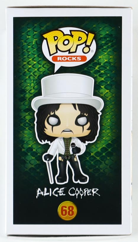 Alice Cooper Signed "Alice Cooper" #68 Funko Pop! Vinyl Figure Inscribed "Schools Out!" (Beckett) at PristineAuction.com Alice Cooper Signed "Alice Cooper" #68 Funko Pop! Vinyl Figure Inscribed "Schools Out!" (Beckett) at PristineAuction.com