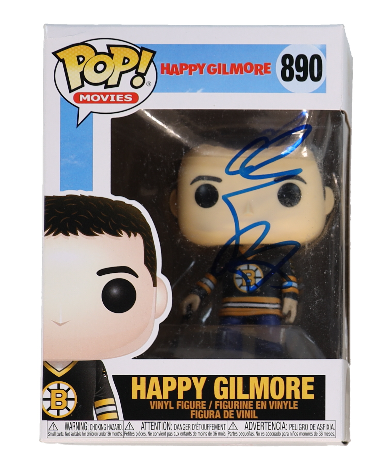Adam Sandler Signed "Happy Gilmore" #890 Happy Gilmore Funko Pop! Vinyl Figure (ACOA) at PristineAuction.com Adam Sandler Signed "Happy Gilmore" #890 Happy Gilmore Funko Pop! Vinyl Figure (ACOA) at PristineAuction.com