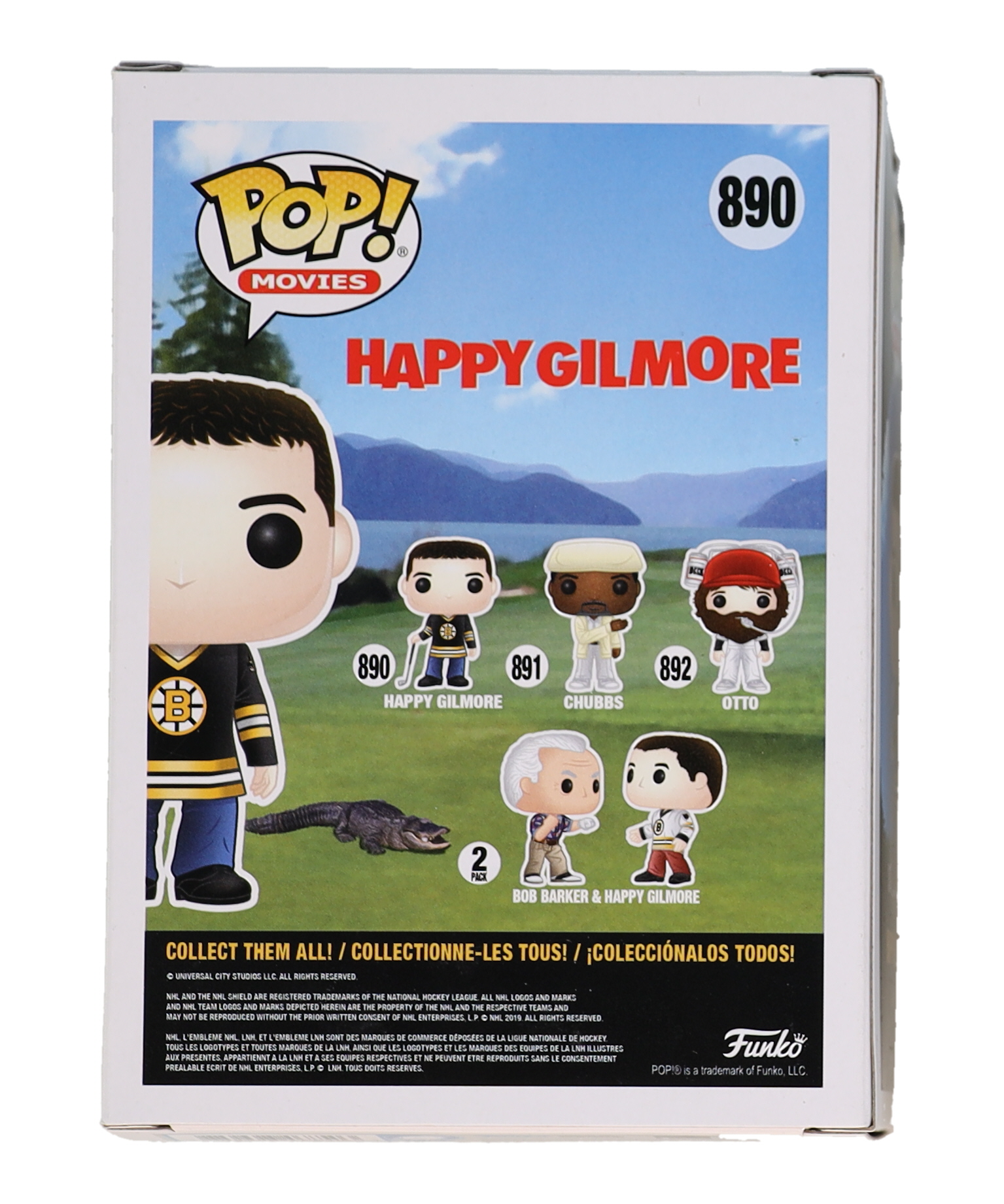 Adam Sandler Signed "Happy Gilmore" #890 Happy Gilmore Funko Pop! Vinyl Figure (ACOA) at PristineAuction.com Adam Sandler Signed "Happy Gilmore" #890 Happy Gilmore Funko Pop! Vinyl Figure (ACOA) at PristineAuction.com