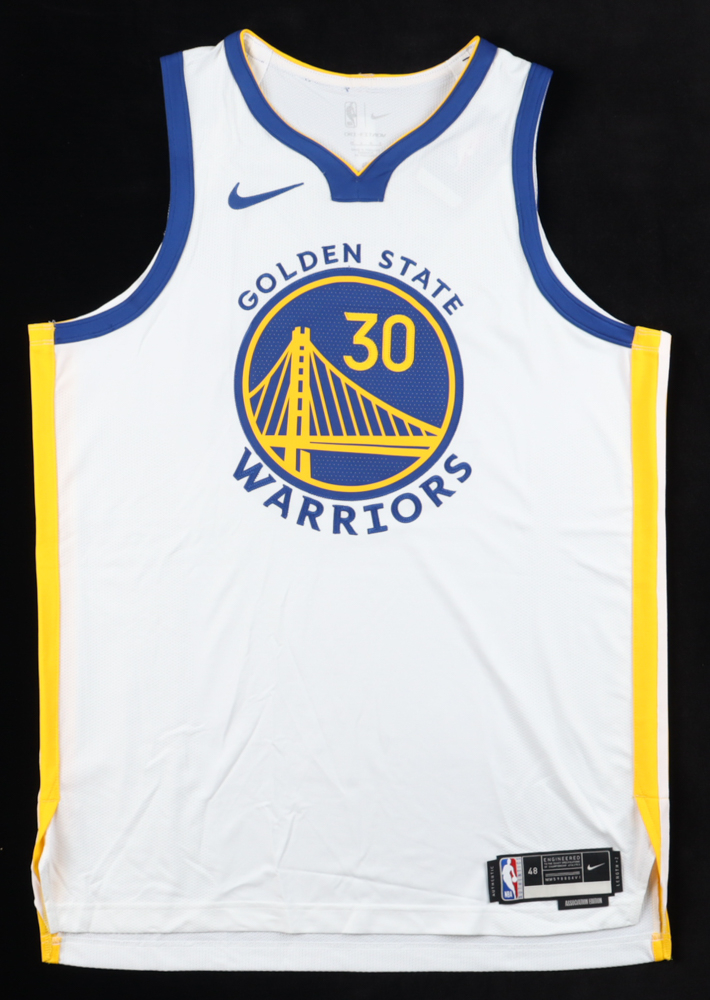 Warriors Stephen Curry Authentic Signed Black Nike Rose City Edition Jersey JSA